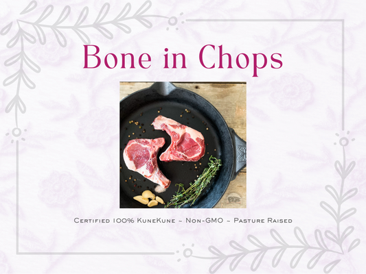 Bone in Pork Chops