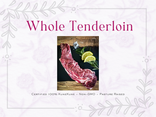 Whole Pork Tenderloin